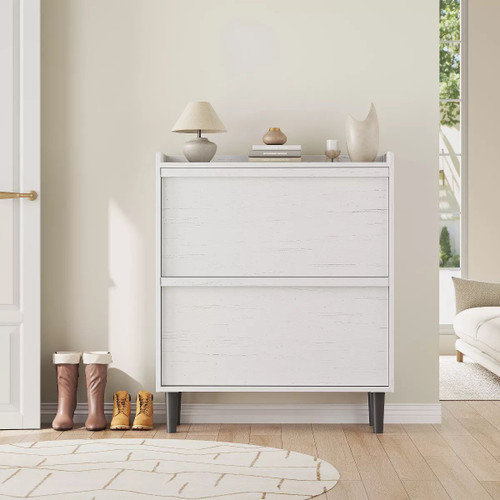 جاکفشی تمام چوب مدل داشبوردی طراحی مینیمال و دکوراتیو