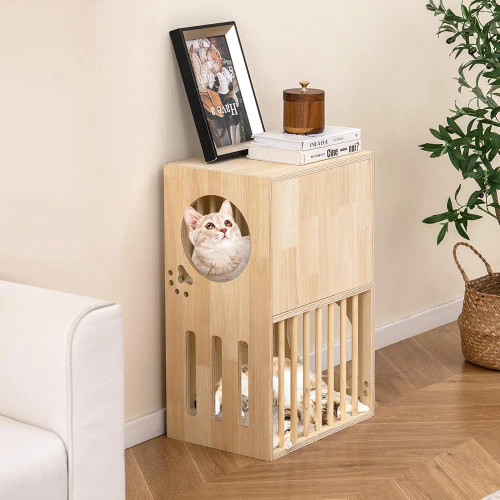 جای خواب چوبی گربه