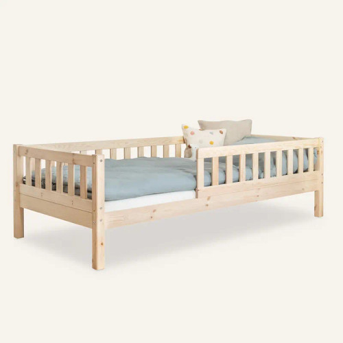 تخت خواب چوبی کودک تک نفره کدB65